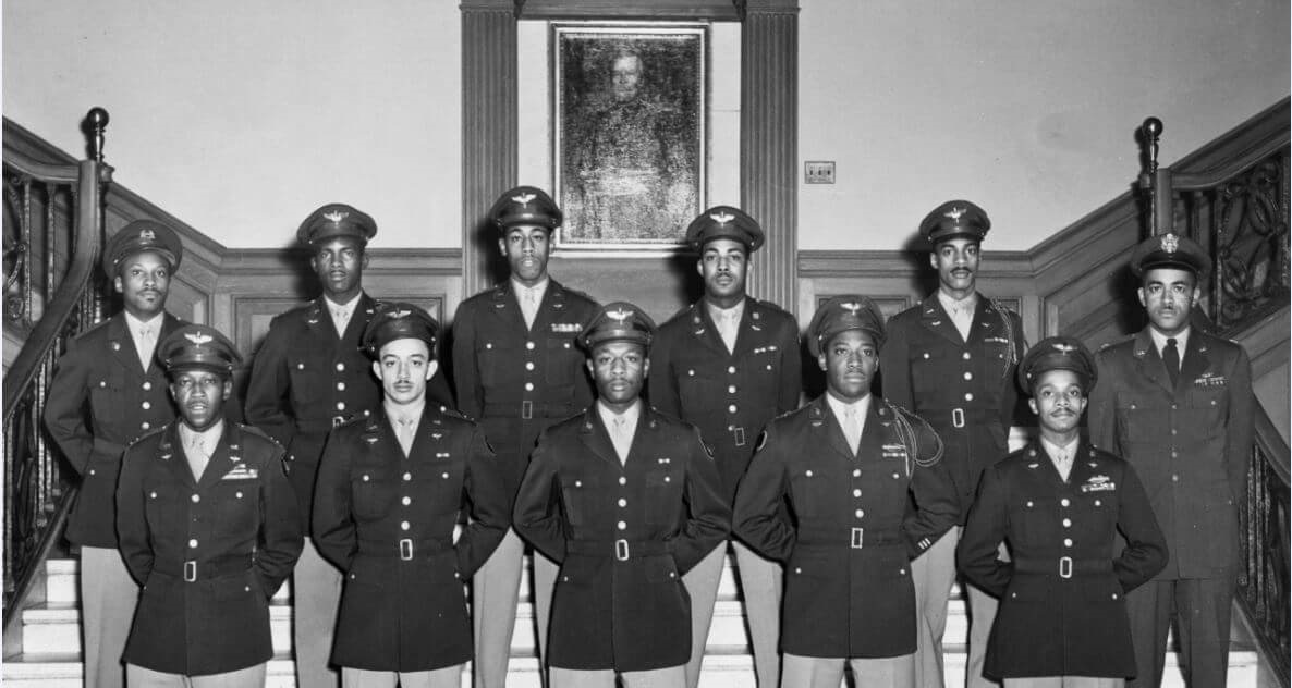 (Pictured above are the Army ROTC Cadets in Founders Library, circa 1955 - courtesy of Howard University Archives)